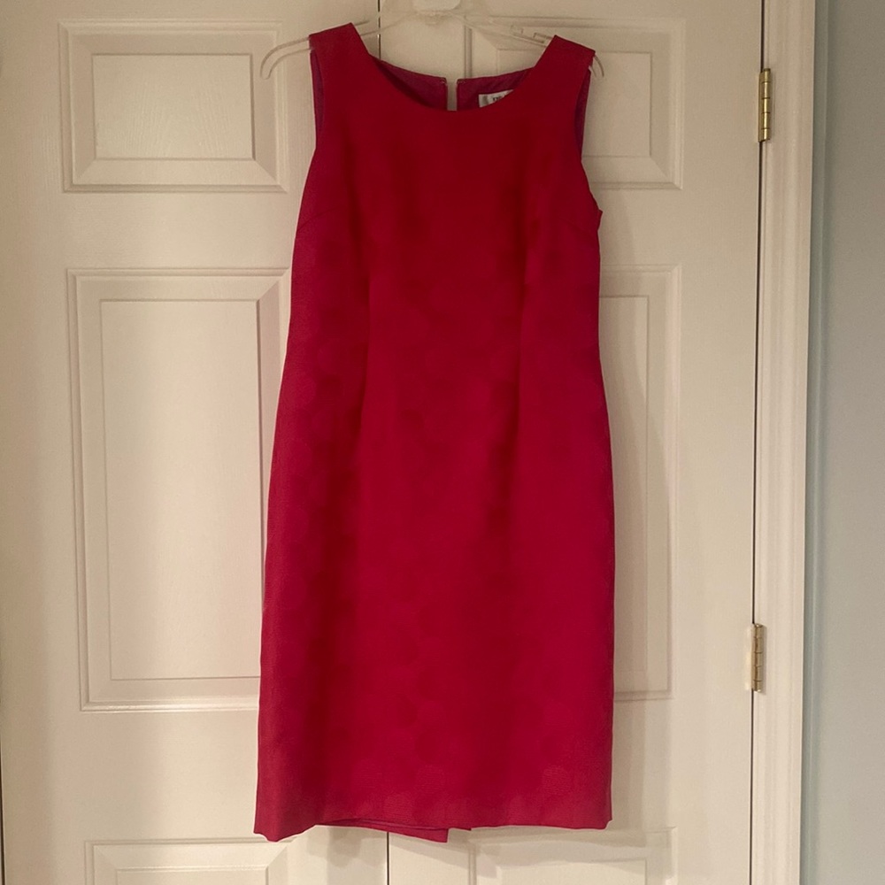 Pink patterned dress